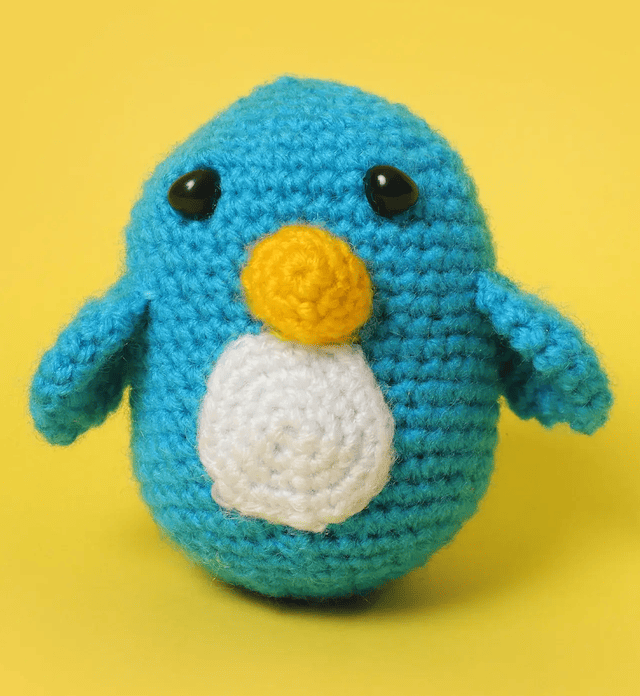 Beginner's Crochet Kit- Penguin