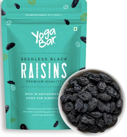 Yogabar Premium Black Raisins